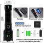 ELEMENTA Punjiva LED baterijska lampa 11861 - slika 2