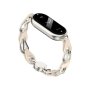 XIAOMI Narukvica za smart watch Xiaomi Mi Band M8/M9 metalna krem - slika 3