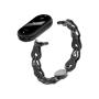 XIAOMI Narukvica za smart watch Xiaomi Mi Band M8/M9 metalna crna - slika 4