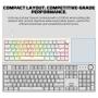 FANTECH MK614 Atom x66 (ice apricot switch) mehanička gejmerska tastatura bež - slika 2