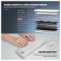 FANTECH MK614 Atom x66 (ice apricot switch) mehanička gejmerska tastatura bež - slika 4