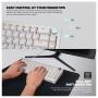 FANTECH MK614 Atom x66 (ice apricot switch) mehanička gejmerska tastatura bež - slika 5