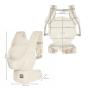 KINDERKRAFT Nosiljka za bebu elara beige - slika 2