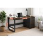 LUX Urban 120 Radni sto - kompjuterski model sa 3 fioke (274824) - slika 5
