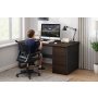 LUX Urban 120 Radni sto - kompjuterski model sa 3 fioke (274824) - slika 1