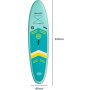 Bolzz SUP DASKA YIW 3,2M GREEN - slika 3