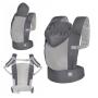 KINDERKRAFT Nosiljka za bebu carrybee grey - slika 1
