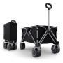 KINDERKRAFT Sklopiva kolica za putovanja rollster mystic black - slika 1
