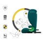 KINDERKRAFT Auto sediæte junior fix 2 plus i-size 100-150cm green - slika 5
