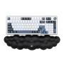 WHITE SHARK WS KP 011 CUMULUS Black, Keyboard Wrist Rest - slika 1