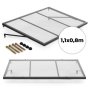 MultiGarden Nadstrešnica za ulazna vrata 113 x 80 cm sa UV zaštitom - slika 1