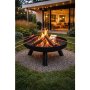 ModernHome Baštensko ognjište od livenog gvožđa, 60 cm - slika 1
