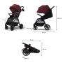 KINDERKRAFT Kolica za bebe grande 2 burgundy - slika 5