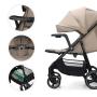 KINDERKRAFT Kolica za bebe sa tacnom trig 3 beige - slika 4