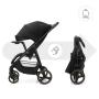 KINDERKRAFT Kolica za bebe sa tacnom trig 3 black - slika 3