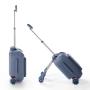 KINDERKRAFT Dečiji kofer 2u1 sa sedištem cabby blue - slika 1