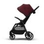 KINDERKRAFT Kolica za bebe siesta 2 burgundy - slika 2