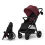 KINDERKRAFT Kolica za bebe siesta 2 burgundy - slika 1