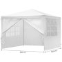 MultiGarden Baštenski šator, 3x3 m, 4 stranica, white - slika 2