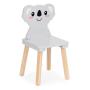 ECO TOYS Dečiji set nameštaja Koala – sto + 2 stolice - slika 3