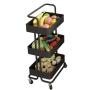 Bolzz Polica storage black - slika 2