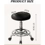 Bolzz Rotirajuća stolica, podesiva, za salon - ordinaciju moderno 06 - slika 4