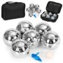 Bolzz Set za igru boćanja – Petanque, 6 kugli + kofer i dodaci - slika 1