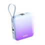 MOXOM MX-PB155 fast 10000mAh SCP 22.5W QC18W+ PD20W Power Bank ljubičasti - slika 1