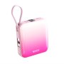 MOXOM MX-PB155 fast 10000mAh SCP 22.5W QC18W+ PD20W Power Bank pink - slika 1