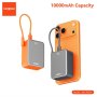 MOXOM MX-PB195 Mini fast 22.5W Type C - lightning 10000mAh Power Bank narandžasti - slika 3