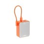 MOXOM MX-PB195 Mini fast 22.5W Type C - lightning 10000mAh Power Bank narandžasti - slika 1