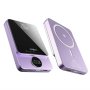 MOXOM MX-PB110 LED PD20W 5000mAh MagSafe Power Bank ljubičasti - slika 1