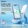 REMAX Usion RPP-65 PD20W + wireless 15W 10000mAh MagSafe Power Bank plavi - slika 2