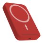 MS MOBILE Power Bank MagSafe 15W 5000 mAh crveni - slika 1