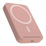 MS MOBILE Power Bank MagSafe 15W 5000 mAh roze - slika 1