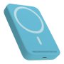 MS MOBILE Power Bank MagSafe 15W 5000 mAh svetlo plavi - slika 1
