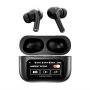MS MOBILE DS86 ANC/ENC TWS sa LED ekranom Bluetooth bubice crne - slika 2