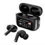 MS MOBILE DS86 ANC/ENC TWS sa LED ekranom Bluetooth bubice crne - slika 1
