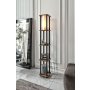 OPVIQ Podna lampa Estantes Square Walnut OUTLET - slika 1