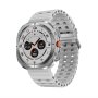 MS MOBILE DT WATCH ULTRA Smart Watch srebrni (bela silikonska narukvica) - slika 1