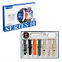MS MOBILE WISME-X15 Smart Watch crni (7 narukvica) i Bluetooth slušalice - slika 1