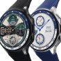 MS MOBILE DT Watch X Smart Watch plavi (plava silikonska i crna kožna narukvica) - slika 5