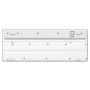 TRUST Tastatura GXT 831 Thado Wireless TKL set/US/bela - slika 4