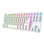 TRUST Tastatura GXT 831 Thado Wireless TKL set/US/bela - slika 1
