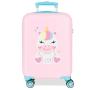 ROLL ROAD HAPPY PETS dečiji kofer 50 cm roze - slika 1