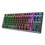 TRUST Tastatura GXT 831 Thado Wireless TKL set/US/crna - slika 1