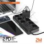 MOXOM MX-ST22 Produžni kabl crni - slika 3