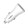 MOXOM MX-VC31 3A Lightning Auto punjač beli - slika 1