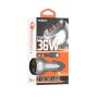 MOXOM KC-13 2xUSB QC3.0 36W Lightning Auto punjač sivi - slika 3