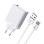 MOXOM MX-HC292 USB A na lightning 18W punjač beli - slika 1